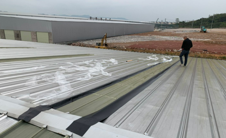 普宁厂房屋面防水维修案例